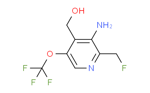 AM190256 | 1805988-80-0 | 3-Amino-2-(fluoromethyl)-5-(trifluoromethoxy)pyridine-4-methanol