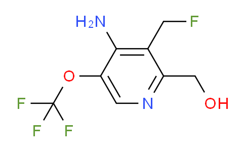 AM190261 | 1804482-93-6 | 4-Amino-3-(fluoromethyl)-5-(trifluoromethoxy)pyridine-2-methanol