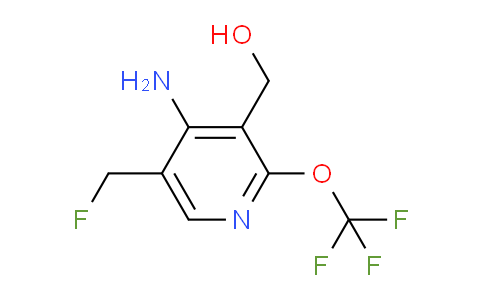 4-Amino-5-(fluoromethyl)-2-(trifluoromethoxy)pyridine-3-methanol