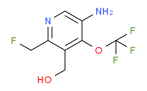 5-Amino-2-(fluoromethyl)-4-(trifluoromethoxy)pyridine-3-methanol