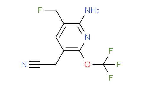 AM190270 | 1803948-68-6 | 2-Amino-3-(fluoromethyl)-6-(trifluoromethoxy)pyridine-5-acetonitrile
