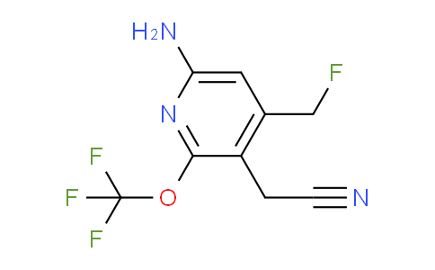 AM190271 | 1806128-57-3 | 6-Amino-4-(fluoromethyl)-2-(trifluoromethoxy)pyridine-3-acetonitrile