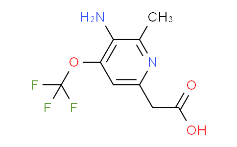 AM190272 | 1804019-08-6 | 3-Amino-2-methyl-4-(trifluoromethoxy)pyridine-6-acetic acid