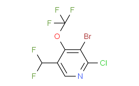 AM190273 | 1803433-11-5 | 3-Bromo-2-chloro-5-(difluoromethyl)-4-(trifluoromethoxy)pyridine