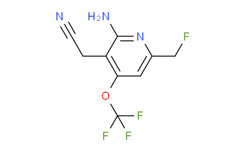 AM190277 | 1804021-84-8 | 2-Amino-6-(fluoromethyl)-4-(trifluoromethoxy)pyridine-3-acetonitrile