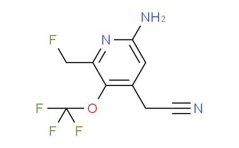 AM190279 | 1803948-91-5 | 6-Amino-2-(fluoromethyl)-3-(trifluoromethoxy)pyridine-4-acetonitrile