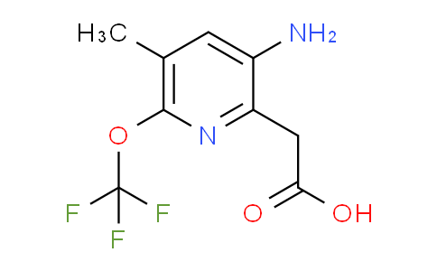 AM190280 | 1803629-77-7 | 3-Amino-5-methyl-6-(trifluoromethoxy)pyridine-2-acetic acid
