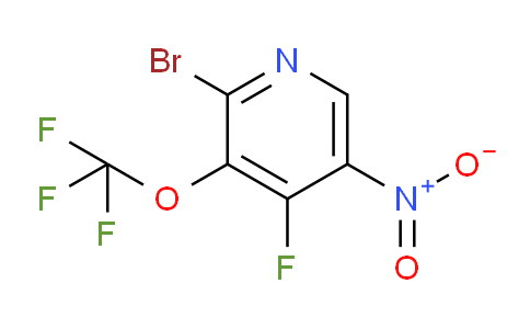 2-Bromo-4-fluoro-5-nitro-3-(trifluoromethoxy)pyridine