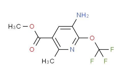 AM190292 | 1804589-04-5 | Methyl 3-amino-6-methyl-2-(trifluoromethoxy)pyridine-5-carboxylate