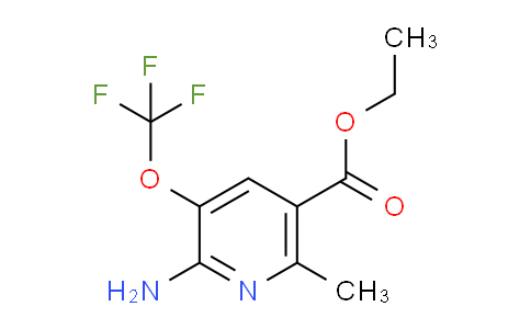 AM190301 | 1803645-75-1 | Ethyl 2-amino-6-methyl-3-(trifluoromethoxy)pyridine-5-carboxylate