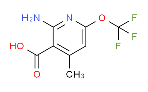 AM190308 | 1803983-55-2 | 2-Amino-4-methyl-6-(trifluoromethoxy)pyridine-3-carboxylic acid
