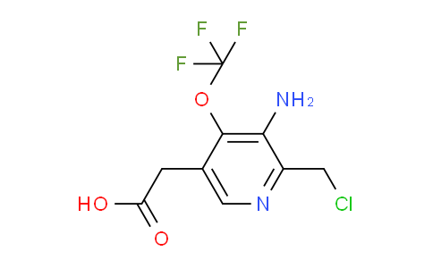 AM190309 | 1804019-25-7 | 3-Amino-2-(chloromethyl)-4-(trifluoromethoxy)pyridine-5-acetic acid