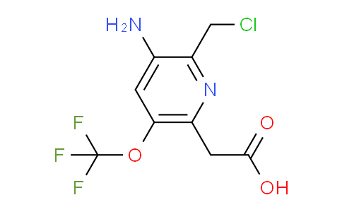 AM190312 | 1806216-33-0 | 3-Amino-2-(chloromethyl)-5-(trifluoromethoxy)pyridine-6-acetic acid