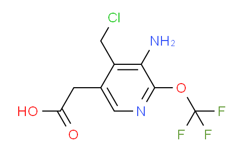 AM190317 | 1806216-45-4 | 3-Amino-4-(chloromethyl)-2-(trifluoromethoxy)pyridine-5-acetic acid