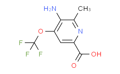 3-Amino-2-methyl-4-(trifluoromethoxy)pyridine-6-carboxylic acid
