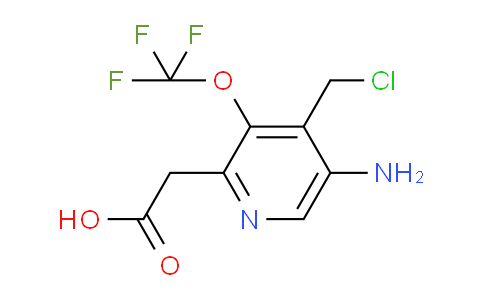 AM190320 | 1803946-68-0 | 5-Amino-4-(chloromethyl)-3-(trifluoromethoxy)pyridine-2-acetic acid