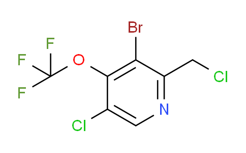 AM190321 | 1804581-55-2 | 3-Bromo-5-chloro-2-(chloromethyl)-4-(trifluoromethoxy)pyridine