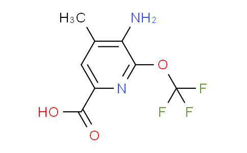 AM190323 | 1805964-79-7 | 3-Amino-4-methyl-2-(trifluoromethoxy)pyridine-6-carboxylic acid