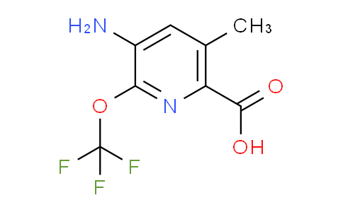 AM190326 | 1804578-72-0 | 3-Amino-5-methyl-2-(trifluoromethoxy)pyridine-6-carboxylic acid