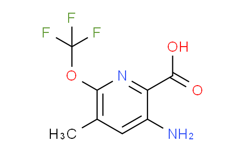 AM190328 | 1804388-77-9 | 3-Amino-5-methyl-6-(trifluoromethoxy)pyridine-2-carboxylic acid