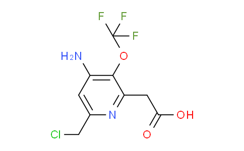 AM190329 | 1806235-99-3 | 4-Amino-6-(chloromethyl)-3-(trifluoromethoxy)pyridine-2-acetic acid