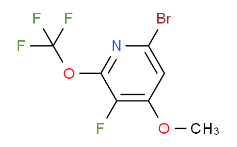 AM190330 | 1804579-61-0 | 6-Bromo-3-fluoro-4-methoxy-2-(trifluoromethoxy)pyridine