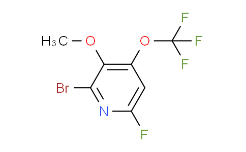 AM190332 | 1804579-66-5 | 2-Bromo-6-fluoro-3-methoxy-4-(trifluoromethoxy)pyridine