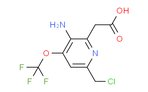 AM190333 | 1806106-12-6 | 3-Amino-6-(chloromethyl)-4-(trifluoromethoxy)pyridine-2-acetic acid