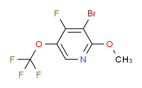 AM190336 | 1804579-74-5 | 3-Bromo-4-fluoro-2-methoxy-5-(trifluoromethoxy)pyridine