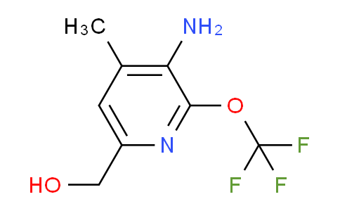 AM190337 | 1804015-66-4 | 3-Amino-4-methyl-2-(trifluoromethoxy)pyridine-6-methanol