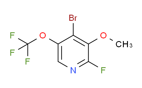 AM190342 | 1806109-59-0 | 4-Bromo-2-fluoro-3-methoxy-5-(trifluoromethoxy)pyridine