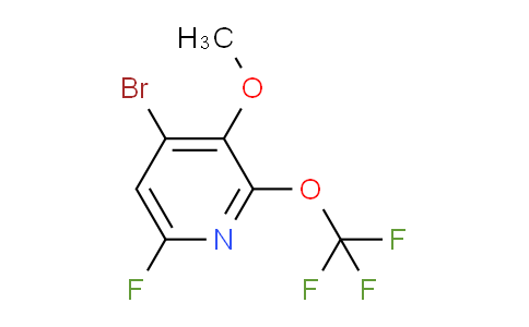 AM190344 | 1806029-65-1 | 4-Bromo-6-fluoro-3-methoxy-2-(trifluoromethoxy)pyridine