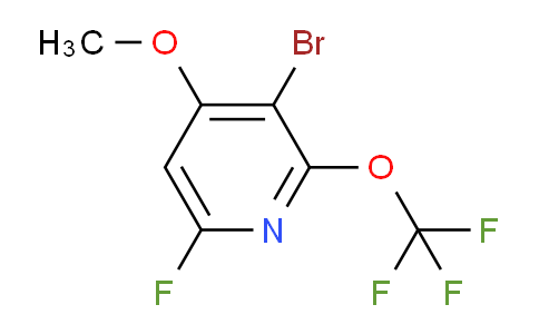 AM190347 | 1806199-86-9 | 3-Bromo-6-fluoro-4-methoxy-2-(trifluoromethoxy)pyridine