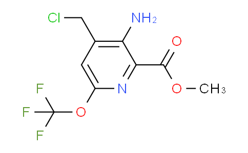 AM190361 | 1806213-97-7 | Methyl 3-amino-4-(chloromethyl)-6-(trifluoromethoxy)pyridine-2-carboxylate