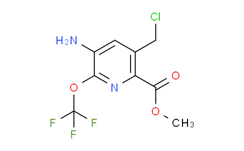 AM190363 | 1803988-20-6 | Methyl 3-amino-5-(chloromethyl)-2-(trifluoromethoxy)pyridine-6-carboxylate