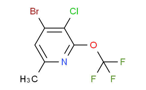 AM190364 | 1803431-92-6 | 4-Bromo-3-chloro-6-methyl-2-(trifluoromethoxy)pyridine