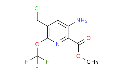 AM190366 | 1803655-77-7 | Methyl 3-amino-5-(chloromethyl)-6-(trifluoromethoxy)pyridine-2-carboxylate