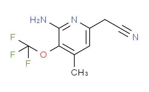 AM190368 | 1803705-70-5 | 2-Amino-4-methyl-3-(trifluoromethoxy)pyridine-6-acetonitrile