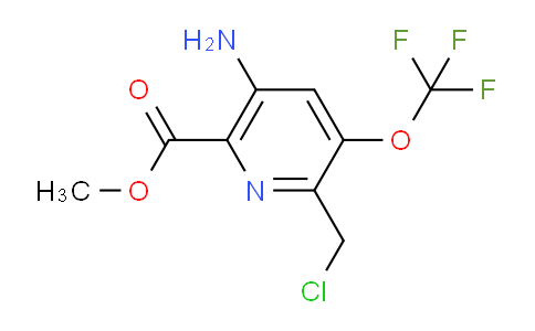 AM190373 | 1805990-31-1 | Methyl 5-amino-2-(chloromethyl)-3-(trifluoromethoxy)pyridine-6-carboxylate