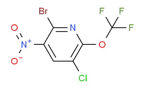 AM190381 | 1804597-73-6 | 2-Bromo-5-chloro-3-nitro-6-(trifluoromethoxy)pyridine