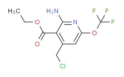 AM190385 | 1805990-78-6 | Ethyl 2-amino-4-(chloromethyl)-6-(trifluoromethoxy)pyridine-3-carboxylate