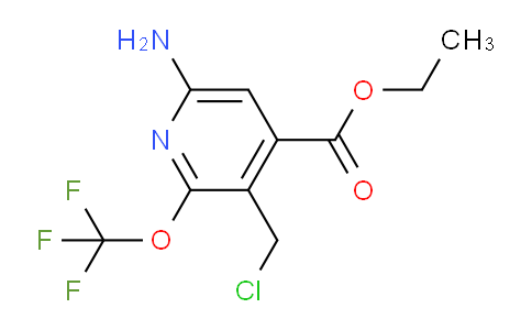 AM190388 | 1803655-89-1 | Ethyl 6-amino-3-(chloromethyl)-2-(trifluoromethoxy)pyridine-4-carboxylate
