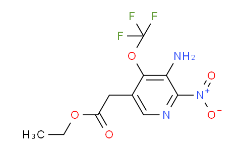 AM19039 | 1804601-46-4 | Ethyl 3-amino-2-nitro-4-(trifluoromethoxy)pyridine-5-acetate