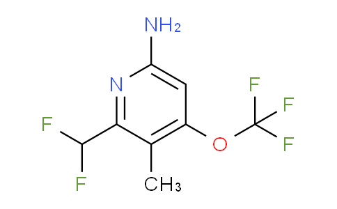 AM190391 | 1806210-00-3 | 6-Amino-2-(difluoromethyl)-3-methyl-4-(trifluoromethoxy)pyridine