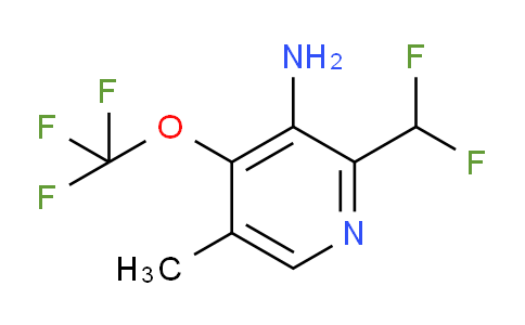 AM190393 | 1805963-11-4 | 3-Amino-2-(difluoromethyl)-5-methyl-4-(trifluoromethoxy)pyridine