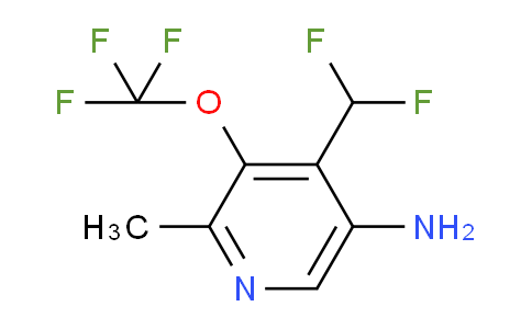 AM190400 | 1806210-10-5 | 5-Amino-4-(difluoromethyl)-2-methyl-3-(trifluoromethoxy)pyridine