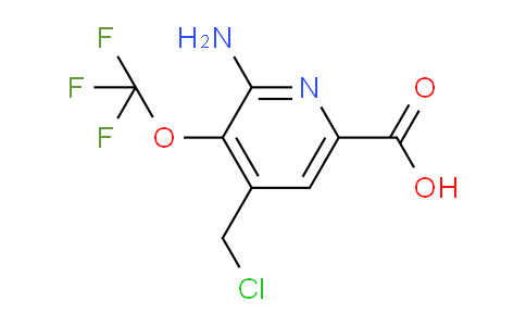 AM190401 | 1806235-23-3 | 2-Amino-4-(chloromethyl)-3-(trifluoromethoxy)pyridine-6-carboxylic acid