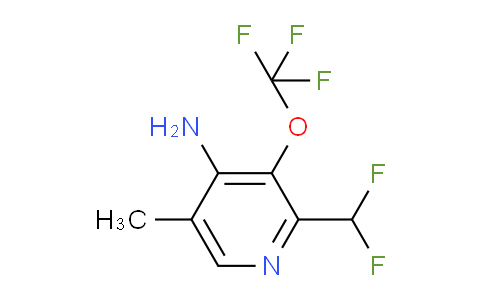 AM190405 | 1803627-42-0 | 4-Amino-2-(difluoromethyl)-5-methyl-3-(trifluoromethoxy)pyridine