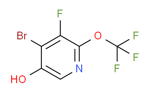 AM190406 | 1806084-95-6 | 4-Bromo-3-fluoro-5-hydroxy-2-(trifluoromethoxy)pyridine