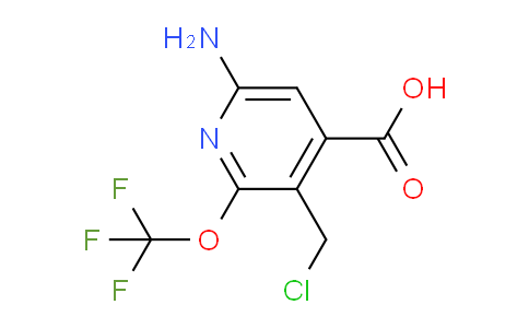 AM190407 | 1803660-50-5 | 6-Amino-3-(chloromethyl)-2-(trifluoromethoxy)pyridine-4-carboxylic acid